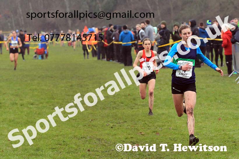 Senior Womens 2023 Northern Cross Country Champs., Witton Park, Blackburn. Photo: David T. Hewitson/Sports for All Pics